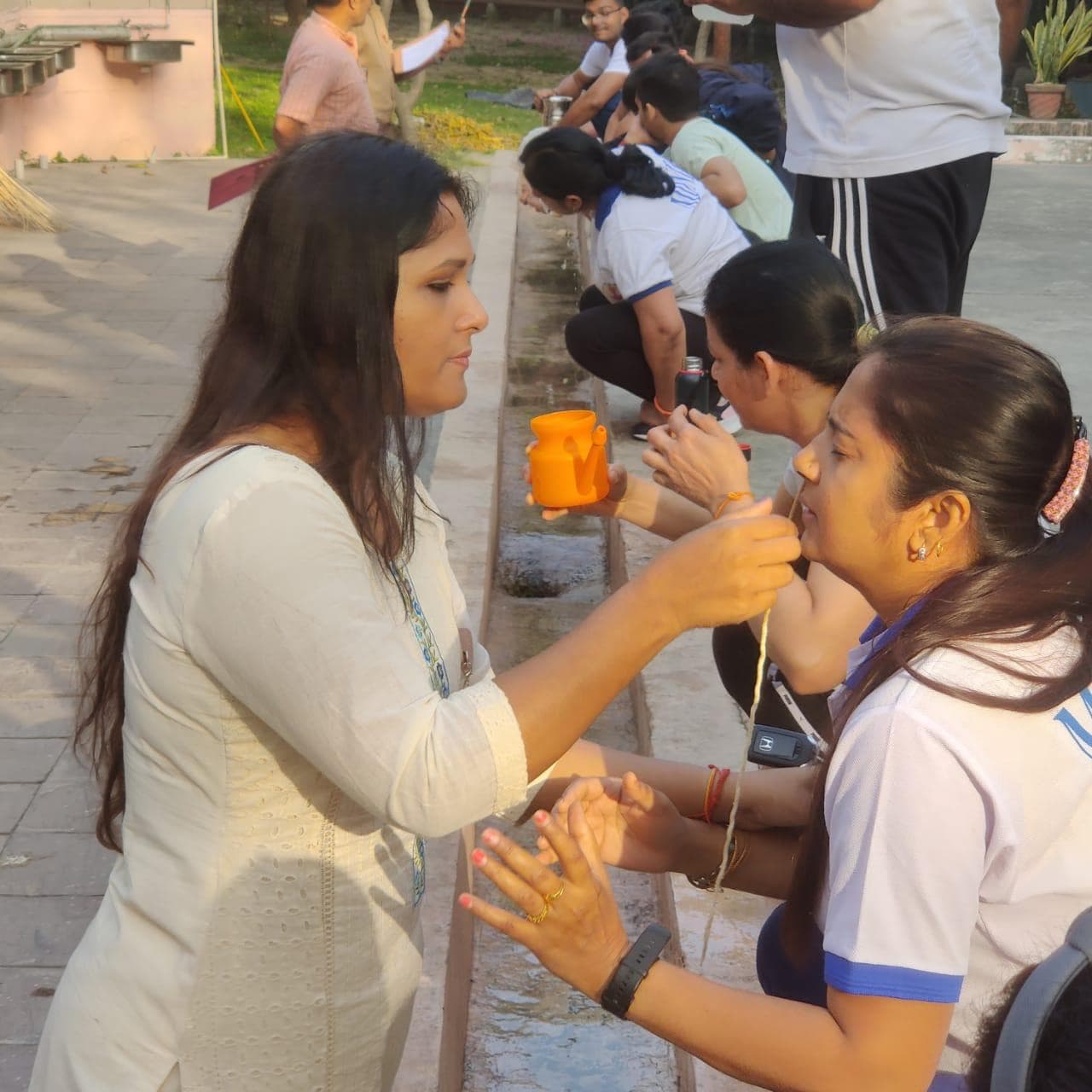 Yoga practice at Kalptaru Yog Vidyalaya 3